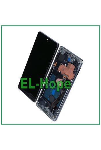 OLED LCD DISPLAY + FRAME FOR SAMSUNG GALAXY S10 LITE SM-G770 TOUCH BLACK GLASS