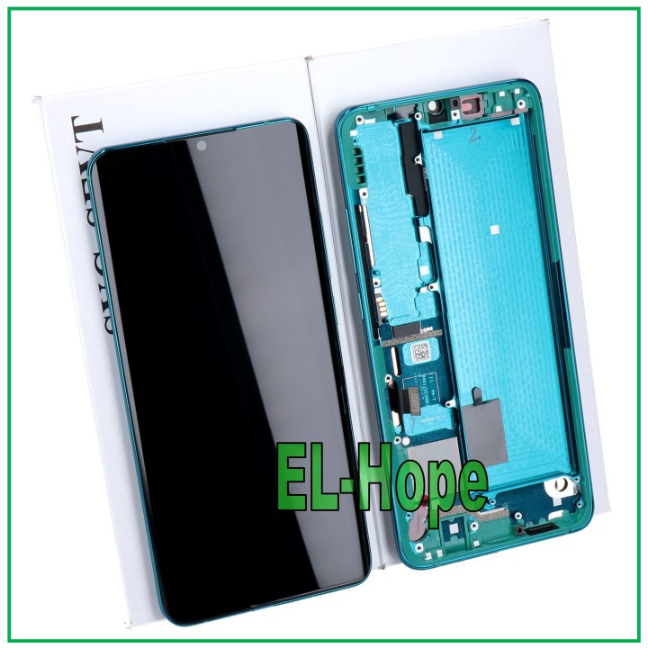 LCD DISPLAY + ORIGINAL FRAME XIAOMI Mi NOTE 10 /10 Pro TOUCH SCREEN GREEN GREEN