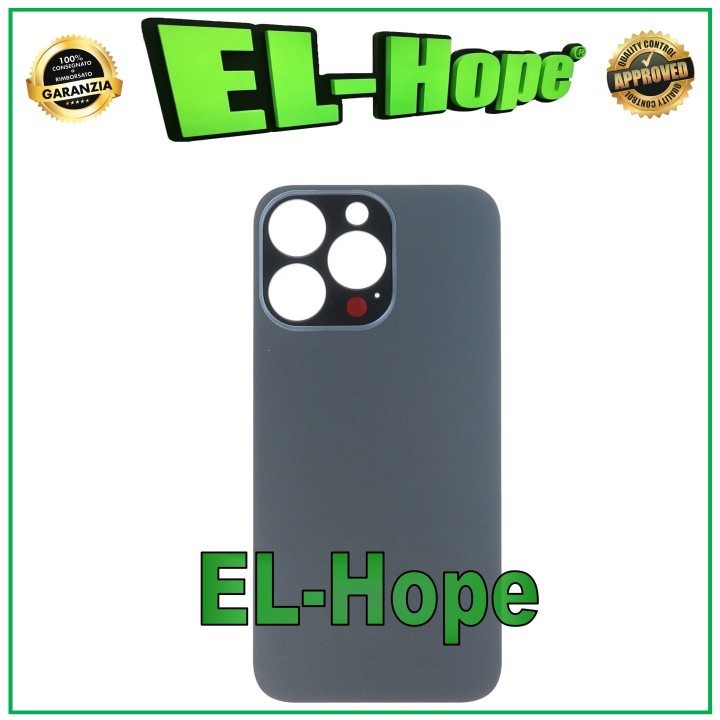GLASS BACK BODY COVER BATTERY COVER FOR IPHONE 13 PRO BIG HOLE GRAPHITE