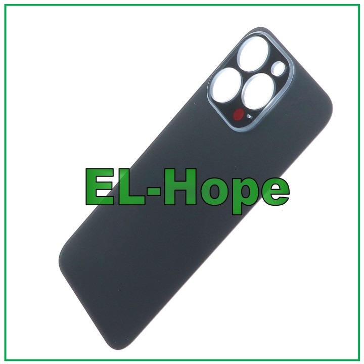 GLASS BACK BODY COVER BATTERY COVER FOR IPHONE 13 PRO BIG HOLE GRAPHITE