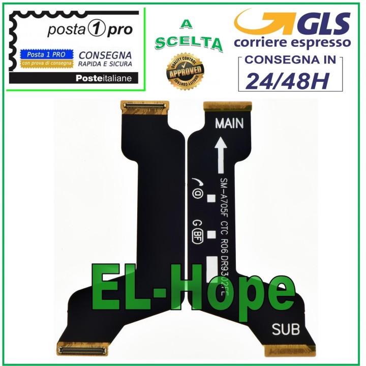 FLAT FLEX CONNECTION MOTHERBOARD CHARGING DOCK SAMSUNG GALAXY A70 SM-A705F