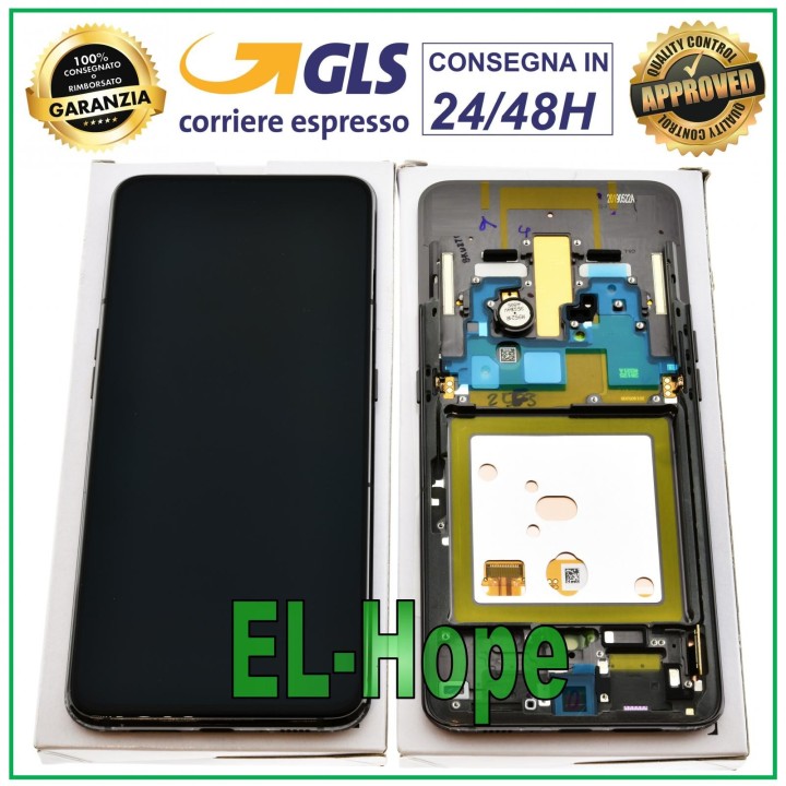 ORIGINAL DISPLAY SAMSUNG A80 SM-A805 SM-A805F TOUCH SCREEN BLACK GH82-20348A