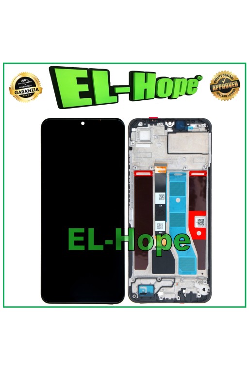 LCD DISPLAY FOR OPPO REALME NOTE 50 RMX3834 TOUCH SCREEN GLASS BLACK SCREEN