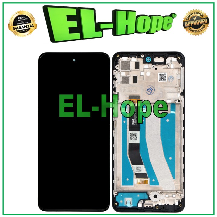 LCD DISPLAY + FRAME FOR MOTOROLA MOTO G32 XT2235 XT 2235 TOUCH SCREEN BLACK GLASS