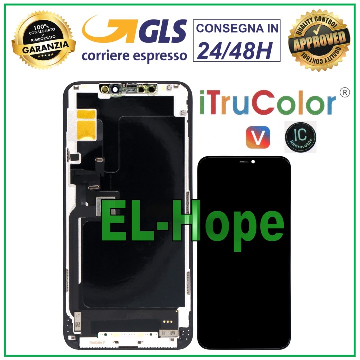 iTruColor HD INCELL LCD DISPLAY FOR APPLE IPHONE 11 PRO MAX TOUCH SCREEN