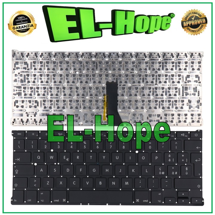 ITALIAN KEYBOARD KEYBOARD FOR APPLE MACBOOK AIR 13  A1466 EMC 2925 A1369 QWERTY