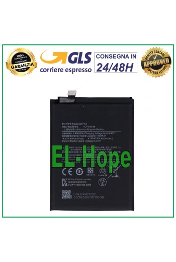 BATTERY BP42 FOR XIAOMI MI 11 LITE M2101K9AG 4250 mAh BATTERY EQUAL TO ORIGINAL
