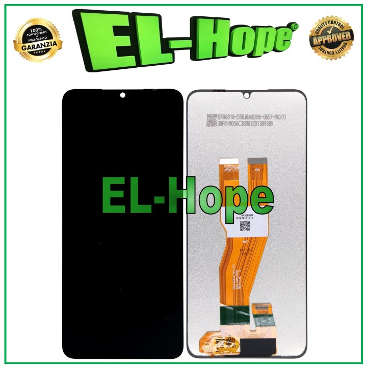 LCD DISPLAY FOR SAMSUNG GALAXY A05 SM-A055 TOUCH SCREEN GLASS SCREEN BLACK