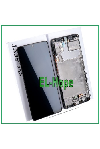 ORIGINAL FRAME LCD DISPLAY SAMSUNG GALAXY A42 5G 2020 SM-A426 TOUCH SCREEN BLACK