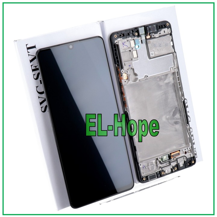 ORIGINAL FRAME DISPLAY SAMSUNG A42 5G SM-A426 TOUCH SCREEN BLACK GH82-24376A