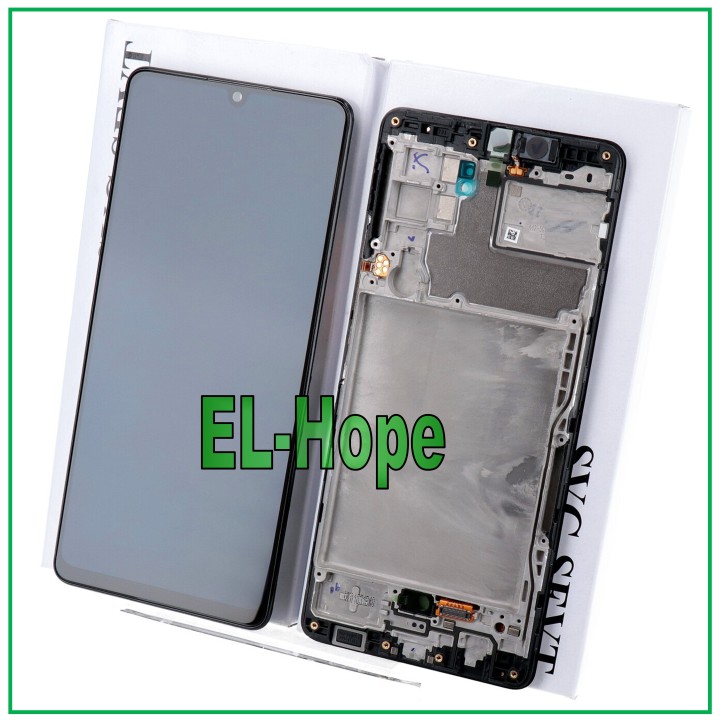ORIGINAL FRAME DISPLAY SAMSUNG A42 5G SM-A426 TOUCH SCREEN BLACK GH82-24376A