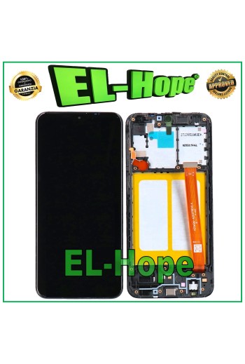 LCD DISPLAY FRAME FOR SAMSUNG GALAXY A20E SM A202F TOUCH SCREEN GLASS ASSEMBLED