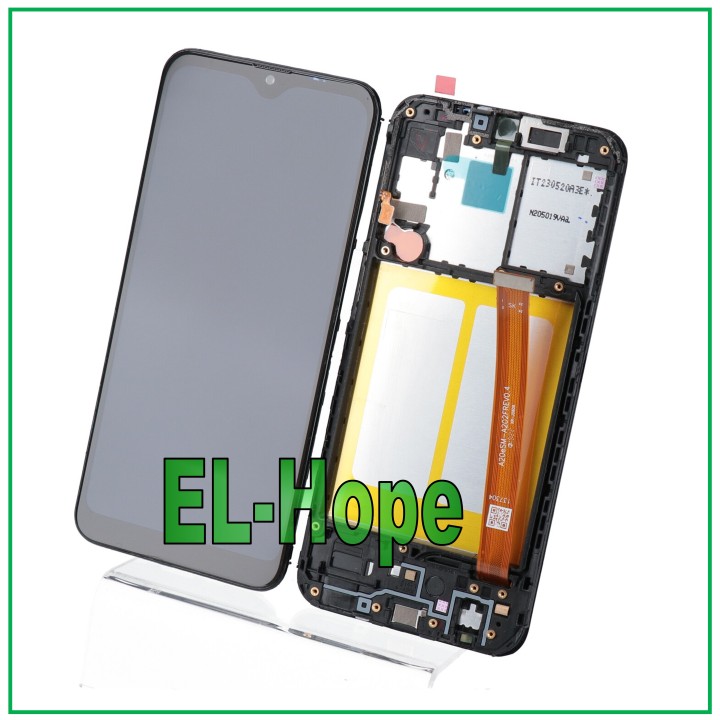 LCD DISPLAY FRAME FOR SAMSUNG GALAXY A20E SM A202F TOUCH SCREEN GLASS ASSEMBLED