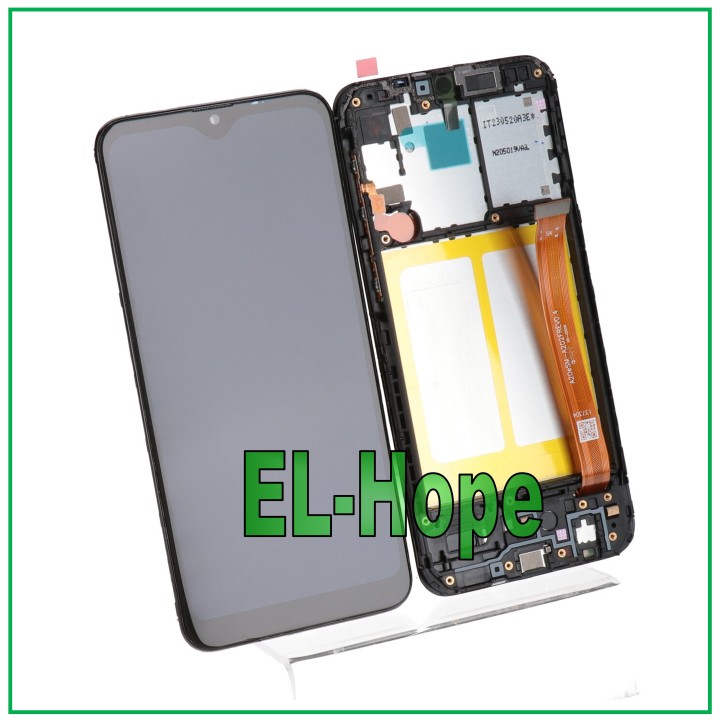 LCD DISPLAY FRAME FOR SAMSUNG GALAXY A20E SM A202F TOUCH SCREEN GLASS ASSEMBLED