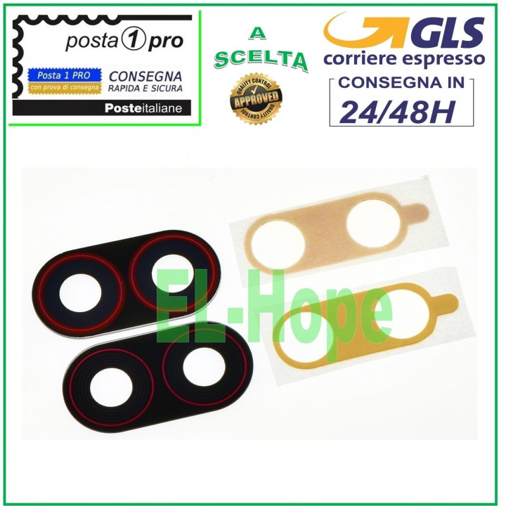 CAMERA LENS GLASS REAR LENS GLASS XIAOMI POCOPHONE F1 + DOUBLE-SIDED ADHESIVE