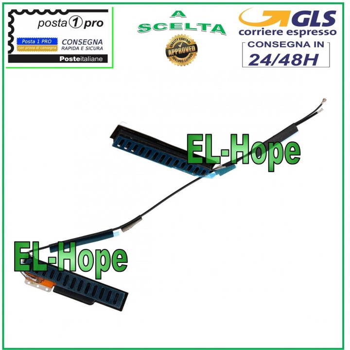FLAT ANTENNA Wi-Fi COAXIAL CABLE WIRELESS WIFI APPLE iPad 6 Air 2 A1566 A1567
