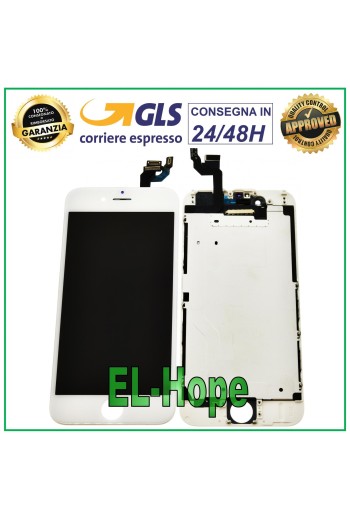 LCD DISPLAY FOR APPLE IPHONE 6 6G TOUCH SCREEN WHITE GLASS EQUAL TO ORIGINAL