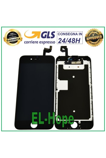 LCD DISPLAY FOR APPLE IPHONE 6S TOUCH SCREEN GLASS BLACK SCREEN EQUAL TO ORIGINAL