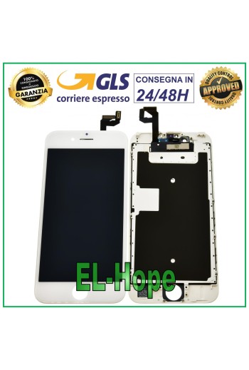 LCD DISPLAY FOR APPLE IPHONE 6S TOUCH SCREEN GLASS WHITE SCREEN EQUAL TO ORIGINAL