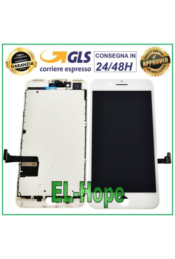 LCD DISPLAY FOR APPLE IPHONE 7 PLUS TOUCH SCREEN WHITE GLASS EQUAL TO ORIGINAL