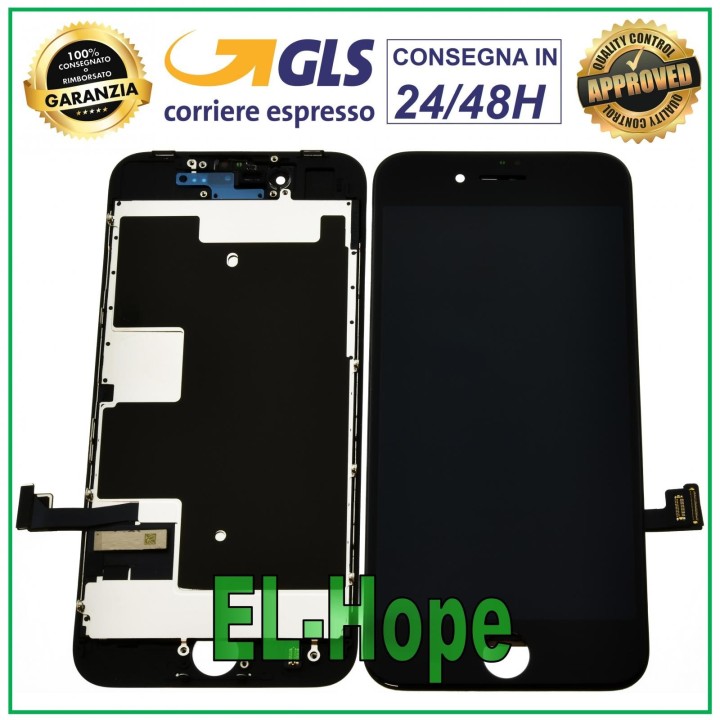 LCD DISPLAY FOR APPLE IPHONE 8 8G TOUCH SCREEN GLASS BLACK SCREEN EQUAL TO ORIGINAL