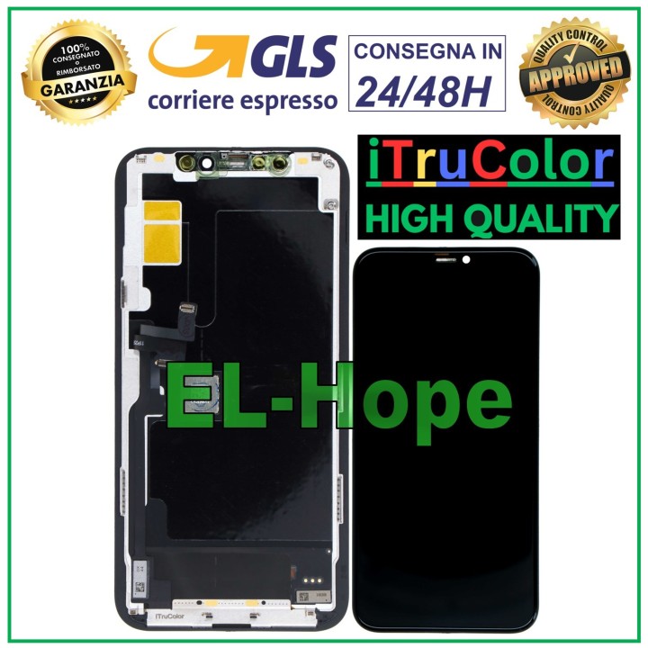 iTruColor HARD OLED PREMIUM LCD DISPLAY FOR APPLE IPHONE 11 PRO TOUCH SCREEN