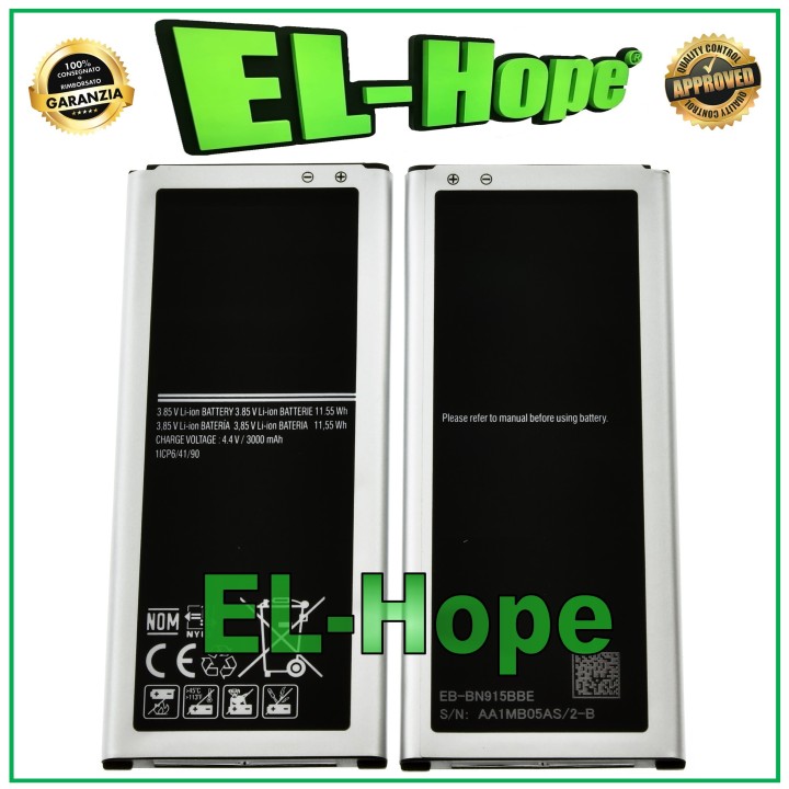 BATTERY FOR SAMSUNG GALAXY NOTE EDGE SM-915 SM-915F EB-BN915BBC EQUAL ORIGINAL