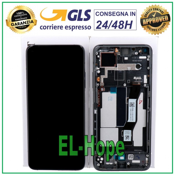 ORIGINAL LCD DISPLAY + FRAME XIAOMI Mi 10T /10T Pro REDMI K30S TOUCH GLASS BLACK