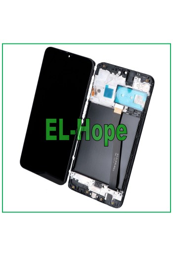 DISPLAY FRAME LCD PARI ORIGINAL SAMSUNG GALAXY A10 SM A105F TOUCH GLASS SCREEN