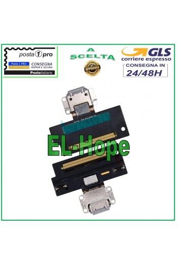 APPLE IPAD PRO 10.5 A1701 A1709 CHARGING CONNECTOR FLAT FLEX BLACK