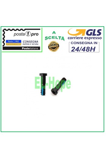 PAIR OF 2 PENTALOBE LCD SCREWS IPHONE 4 4S 5 5S 5C SE 6 6S 6+ 7 7+ 8 8+ PLUS BLACK