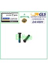 PAIR OF 2 PENTALOBE LCD SCREWS IPHONE 4 4S 5 5S 5C SE 6 6S 6+ 7 7+ 8 8+ PLUS BLACK