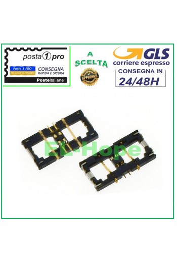 BATTERY CONTACT CONNECTOR MOTHERBOARD APPLE IPHONE 6 6G REPAIR SOLDER