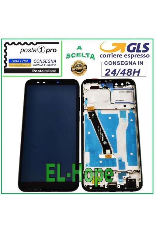 LCD TOUCH SCREEN FRAME DISPLAY FOR HUAWEI HONOR 9 LITE LLD-L31 AL00 AL09 BLACK
