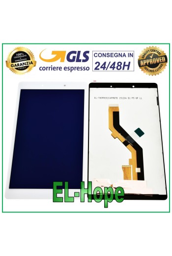 LCD DISPLAY FOR SAMSUNG GALAXY TAB A 8.0 SM-T290 REV. WIFI TOUCH WHITE GLASS