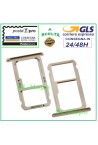 SLOT CART COMPARTMENT NANO SIM CARD + MICRO SD FOR HUAWEI HONOR 6X PINK GOLD