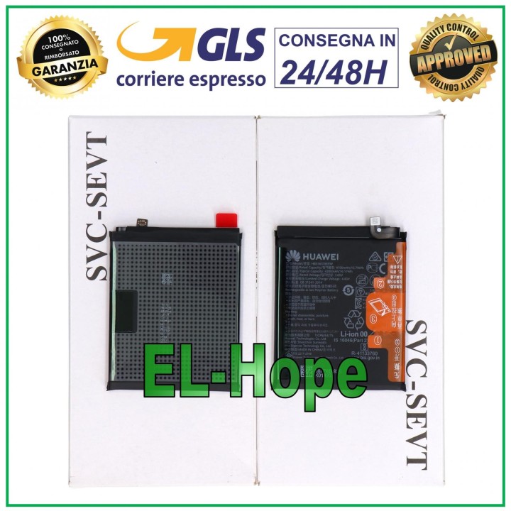 100% ORIGINAL SERVICE BATTERY HB536378EEW HUAWEI P40 PRO ELS-NX9 N09 4200 mAh