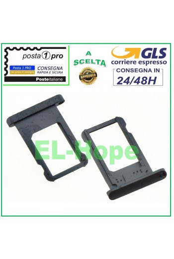 SLOT CART COMPARTMENT NANO SIM CARD HOLDER APPLE IPAD 5 AIR GREY CARD HOUSING