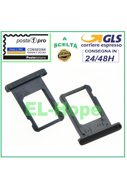 SLOT CART COMPARTMENT NANO SIM CARD HOLDER APPLE IPAD 5 AIR GREY CARD HOUSING