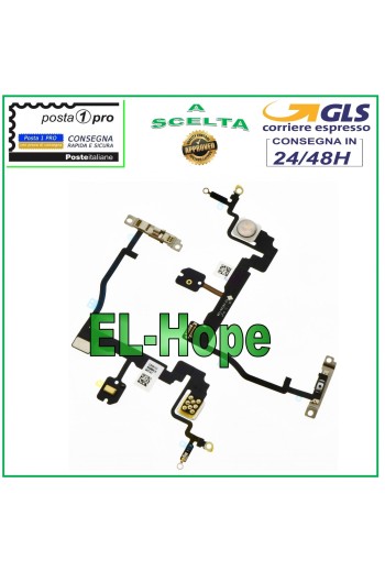 FLAT FLEX ON OFF POWER BUTTON APPLE IPHONE 11 PRO FLASH + MICROPHONE