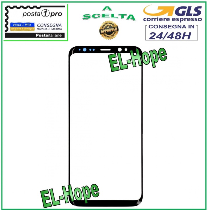 GLASS FRONT GLASS FOR SAMSUNG GALAXY S8 SM-G950F SM-G950 REPLACEMENT