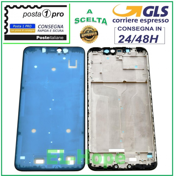 FRAME LCD FRAME FOR XIAOMI REDMI NOTE 6 PRO M1806E7TH M1806E7TG BLACK