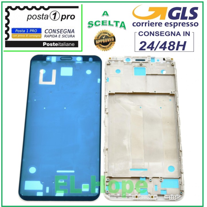 FRAME LCD SIDE FRAME FOR XIAOMI REDMI 5 PLUS MEE7 MEG7 MET7 WHITE