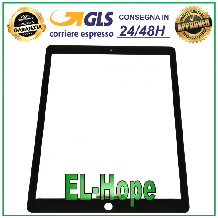 TOUCH SCREEN FOR APPLE IPAD PRO 1 GENERATION 12.9  A1584 A1652 BLACK GLASS