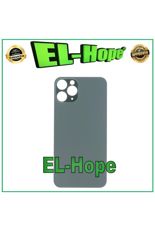 GLASS BACK BODY BATTERY COVER FOR IPHONE 11 PRO BIG HOLE NIGHT GREEN