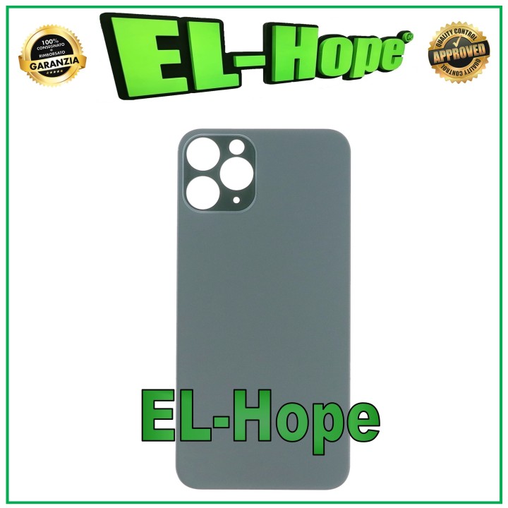 GLASS BACK BODY BATTERY COVER FOR IPHONE 11 PRO BIG HOLE NIGHT GREEN