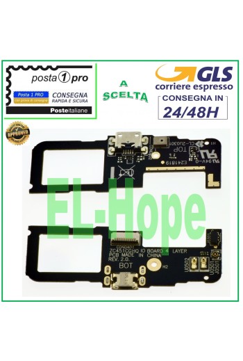 CHARGING CONNECTOR ASUS ZENFONE C ZC451CG MICROPHONE FLAT FLEX DOCK CHARGING