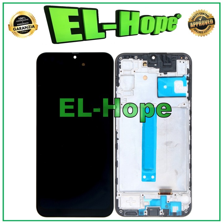 OLED LCD DISPLAY FRAME FOR SAMSUNG GALAXY A25 5G 2023 SM-A256 TOUCH SCREEN BLACK