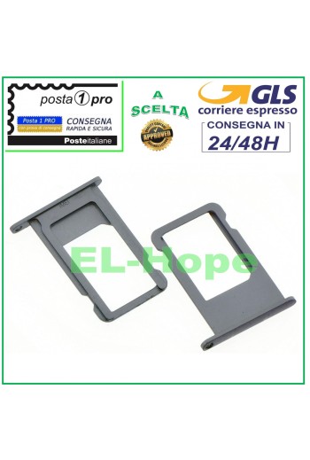 SLOT CART COMPARTMENT NANO SIM CARD HOLDER APPLE IPHONE 6S 6S+ PLUS CARD HOUSING