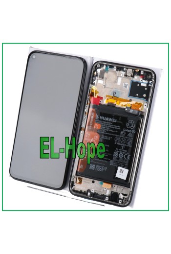 ORIGINAL LCD DISPLAY FRAME BATTERY HUAWEI P40 LITE JNY-L21A JNY-LX1 TOUCH BLACK